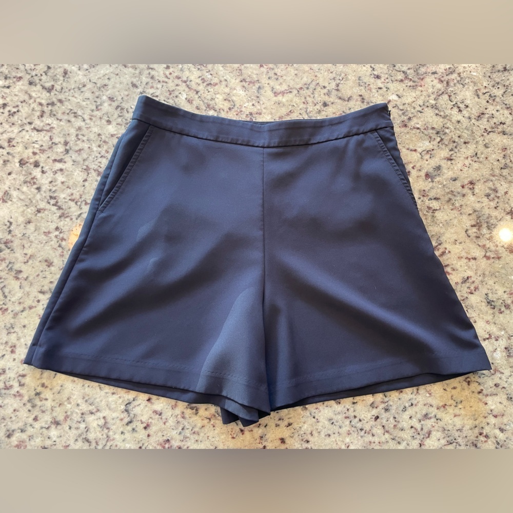 Women’s Banana Republic Navy Blue High Waist sailor Shorts size 8